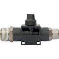 Aircraft Pu Hose Fitting Valve 3/8'M x 1/2'M