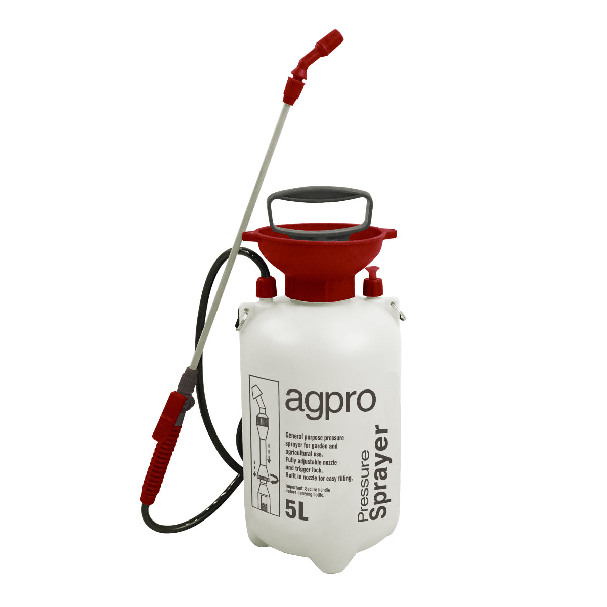 Agpro Pressure Sprayer 5L 5 L Hand Held Sprayer