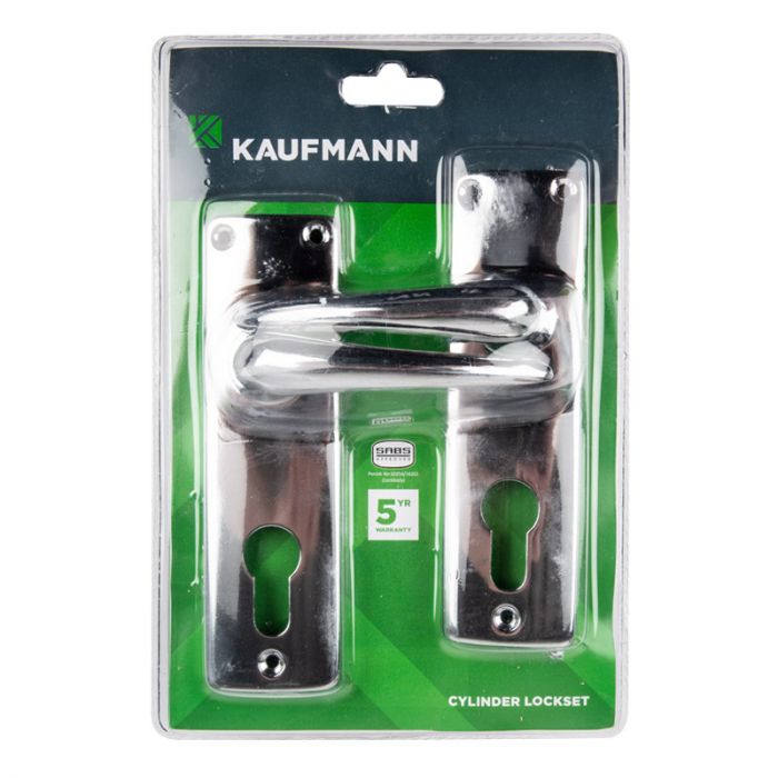 Kaufmann - Lockset Profile Cylinder W/Cp Steel