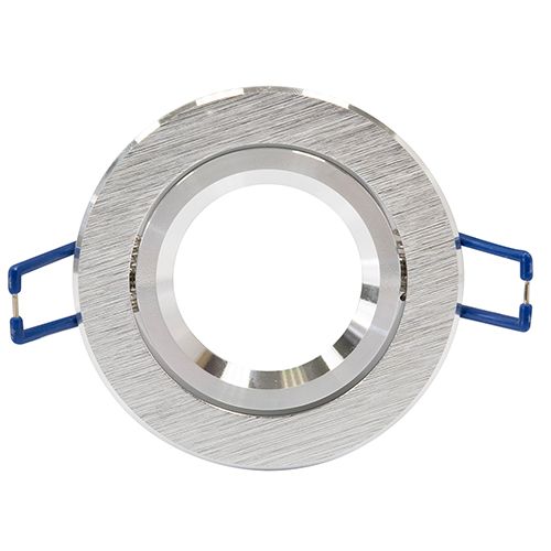 CNC Tilt Round Downlight 82mm Dia Aluminium