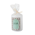 Pillar Candles - Scented - White - 10cm x 7cm