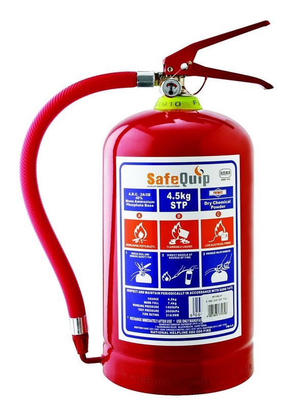 Safe-Quip 4.5kg DCP Fire Extinguisher