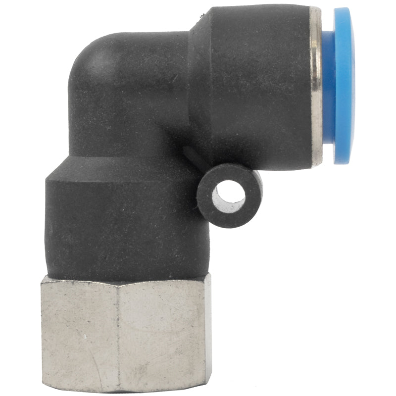 Aircraft - Pu Hose Fitting Elbow 12mm-3/8 F