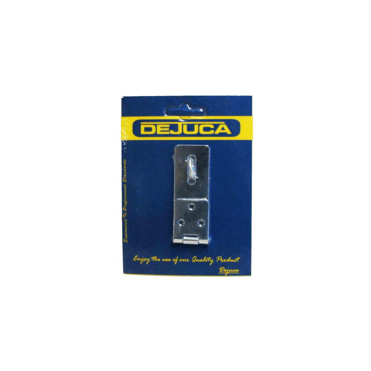 Dejuca - Hasp And Staple - L/d - Galv - 75mm - 1/Card