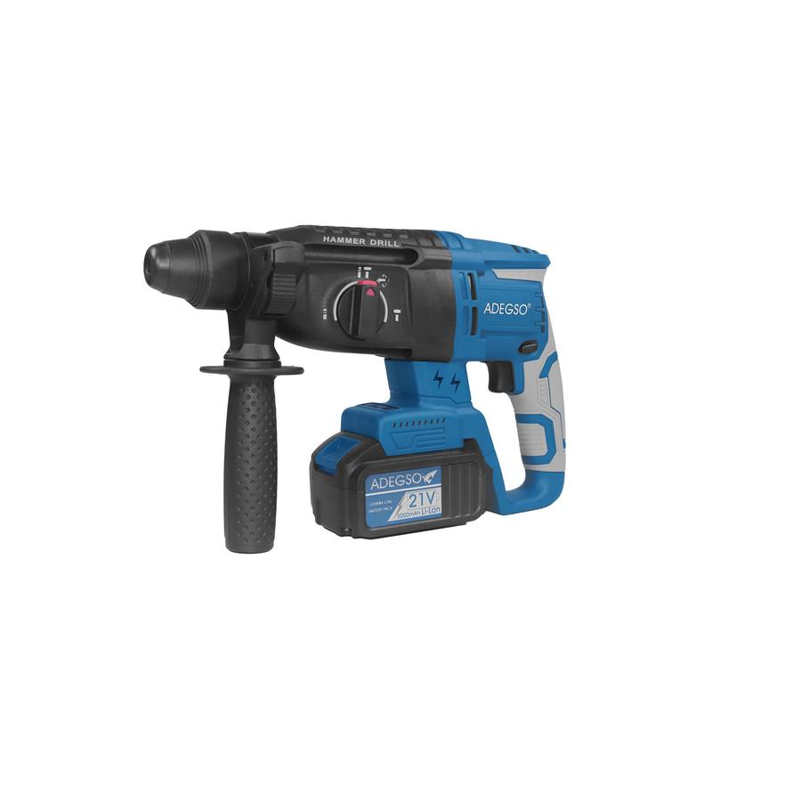 Adegso 21V Lithium Electric Hammer (Two Batteries)