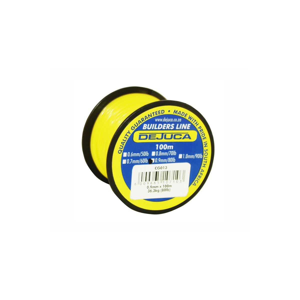 Dejuca - Builders Line - 80lb - 0.9mm X 100m - 36.3kg