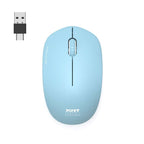 Port Connect 2.4GHz Collection II Wireless Mouse - Saphir