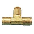 Orbit Tee Slip Lok Brass