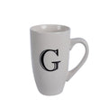 Mug - Household Accessories - Ceramic - Letter G Design - White