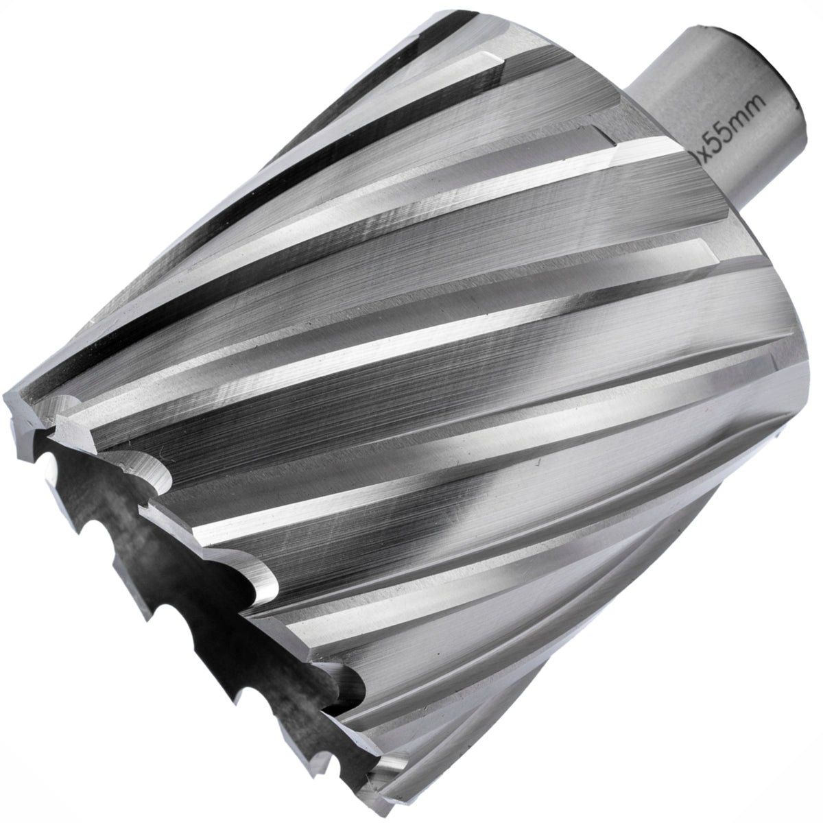 Annular Hole Cutter Hss 60 X 55Mm Weld Shank 19.05Mm