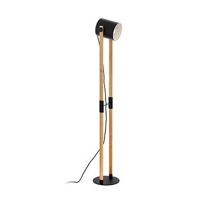 Hornwood Floor Light Black & Wood