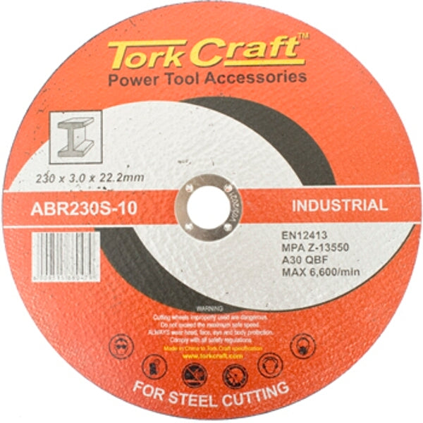 Tork Craft - Cutting Disc - 230mm x 3mm x 22.2mm
