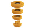 Wirquin Universal Sink Plug - Orange