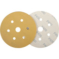 Tork Craft Gold Hook & Loop Disc (50 Pieces) 400 Grit 150mm X 6+1 Holes