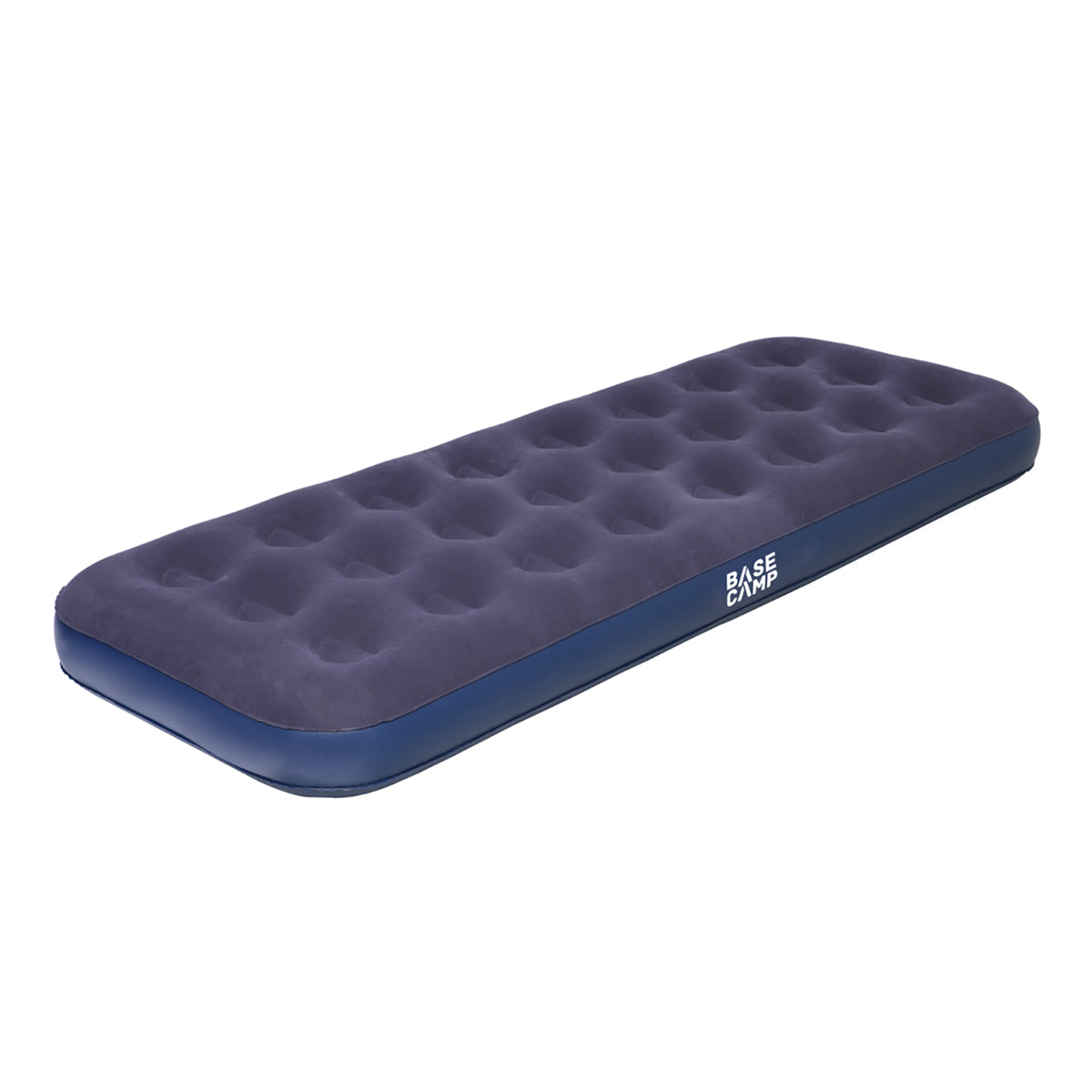 Basecamp Inflatable Air Mattress Flocked Top Single