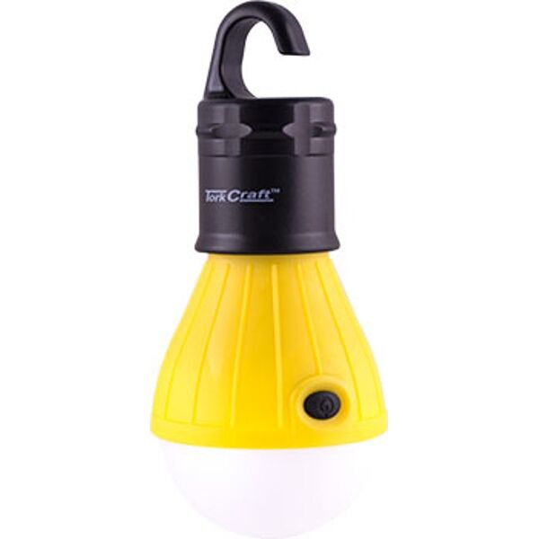 Tork Craft Camping Led Light Bulb 60Lm Hanging Hook Use 3Xaaa Bat