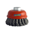 Dejuca - Wire Cup - Brush - 100mm - M14 - Thread - Knotted