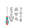 Total 10Pcs Cordless Heat Gun Accessories