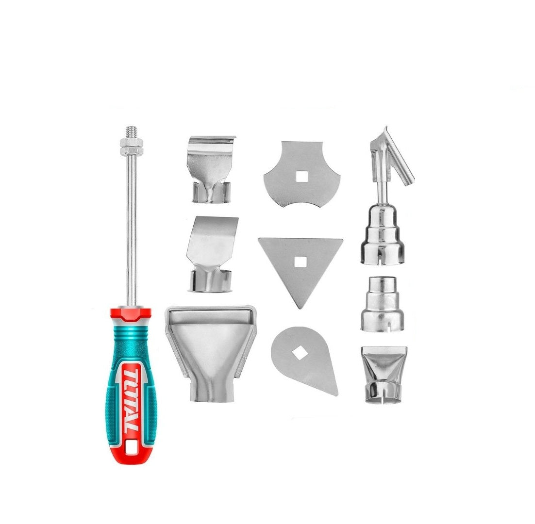 Total 10Pcs Cordless Heat Gun Accessories