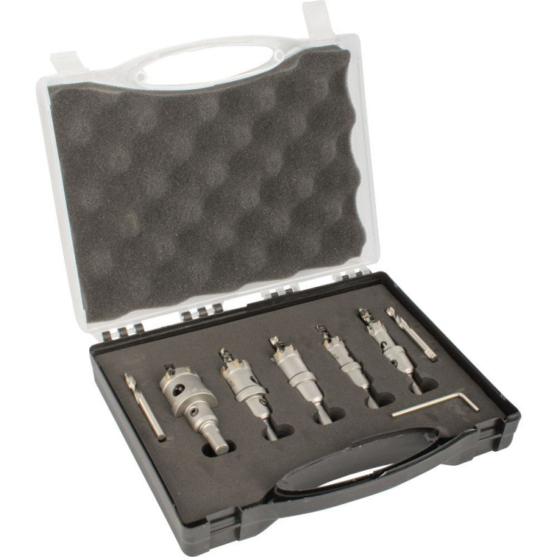 Tork Craft - Hole Saw Set TCT 16,20,22,25.32mm for Metal - 5 Piece
