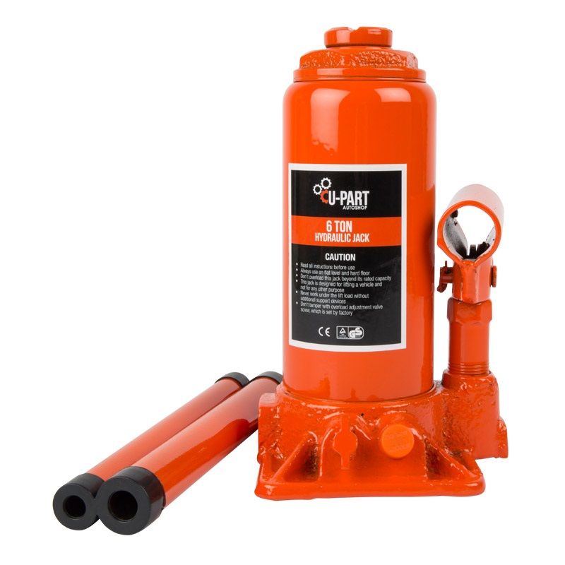 U-Part - 10 Ton Hydraulic Bottle Jack
