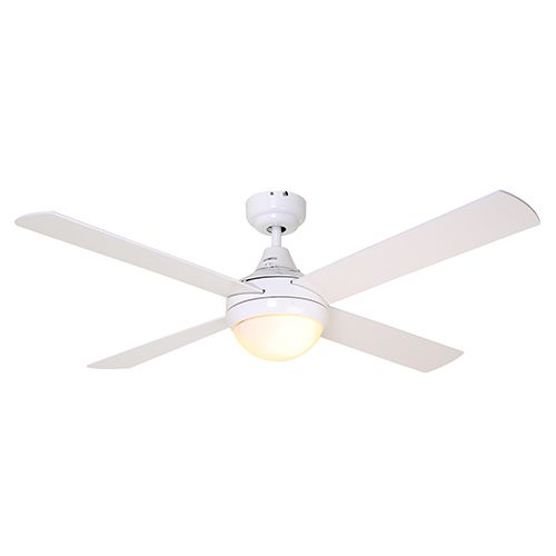 Twister Ceiling Fan 4 Blades White Motor Power 60W