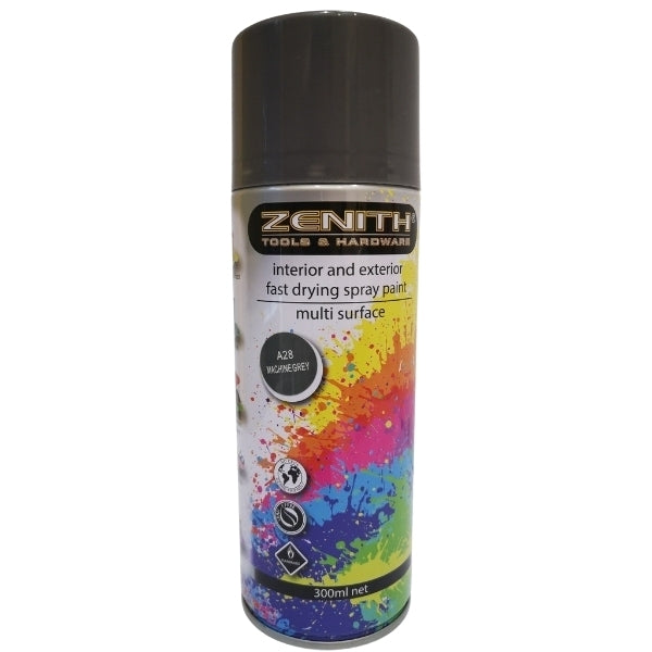 Zenith - Spray Paint - 300ml (Machine Grey - A28)