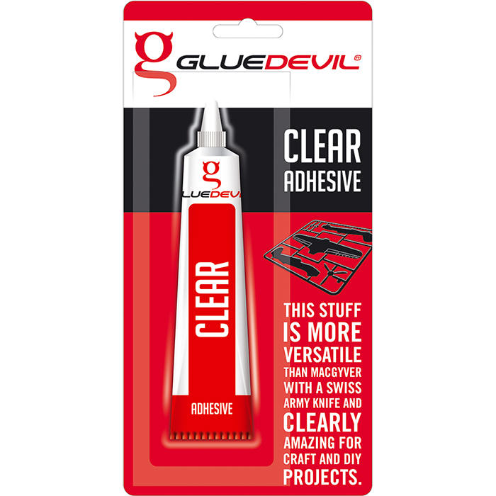 GlueDevil 25ml Clear Adhesive