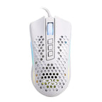 Redragon STORM 12400DPI 7-Button RGB Gaming Mouse - White