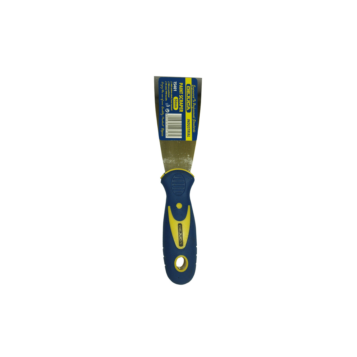 Dejuca - Paint Scraper - Rubber Grip - 50mm