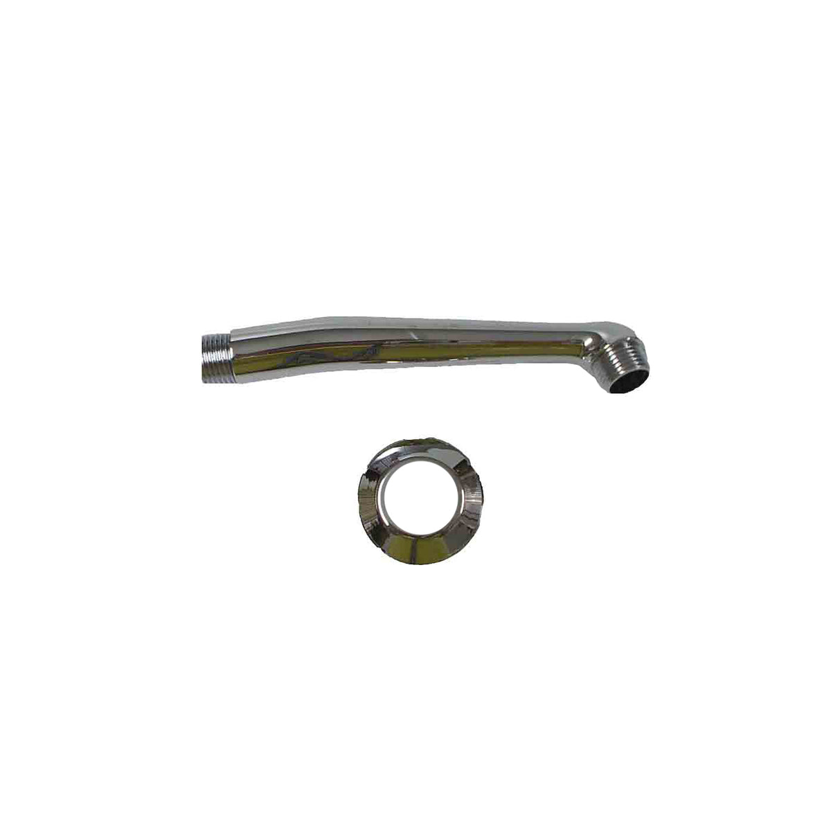 Shower Arm - Cover Plate - Brass