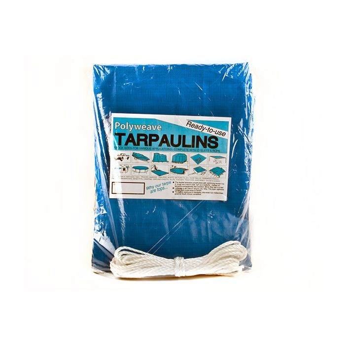 Protarp - Polyweave Tarpaulin 180g 3X4M Blue