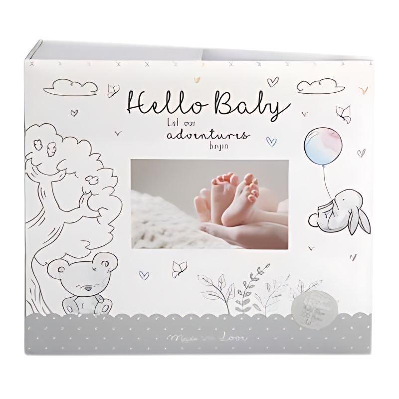 Photo Album 200-Photo Hello Baby