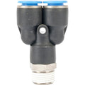 Aircraft Pu Hose Fitting Y Joint 10mm-3/8 M