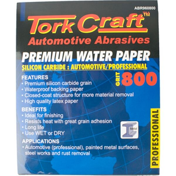 Tork Craft Waterproof Paper 800 Grit 230 X 28050 PCE