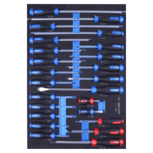 King Tony - Scewdriver Set 24 Piece Eva Foam