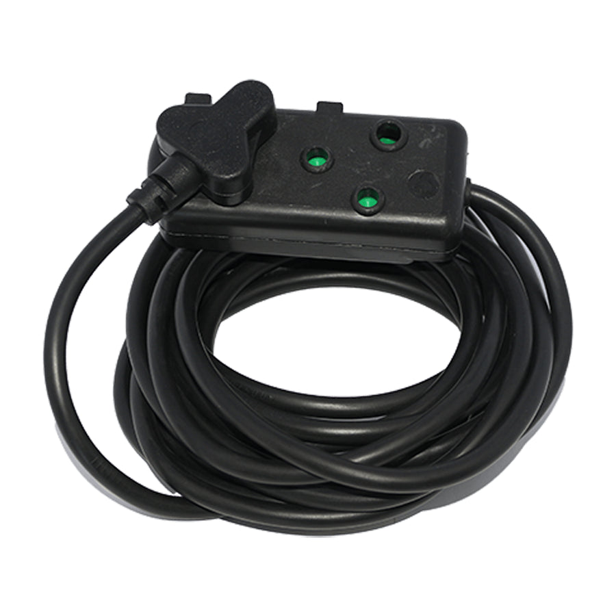 Extension Lead 3Mx1.5Mm Black