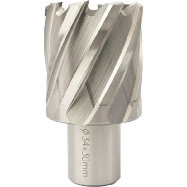 Tork Craft Annular Hole Cutter Hss 34 x 30mm Broach Slugger Bit