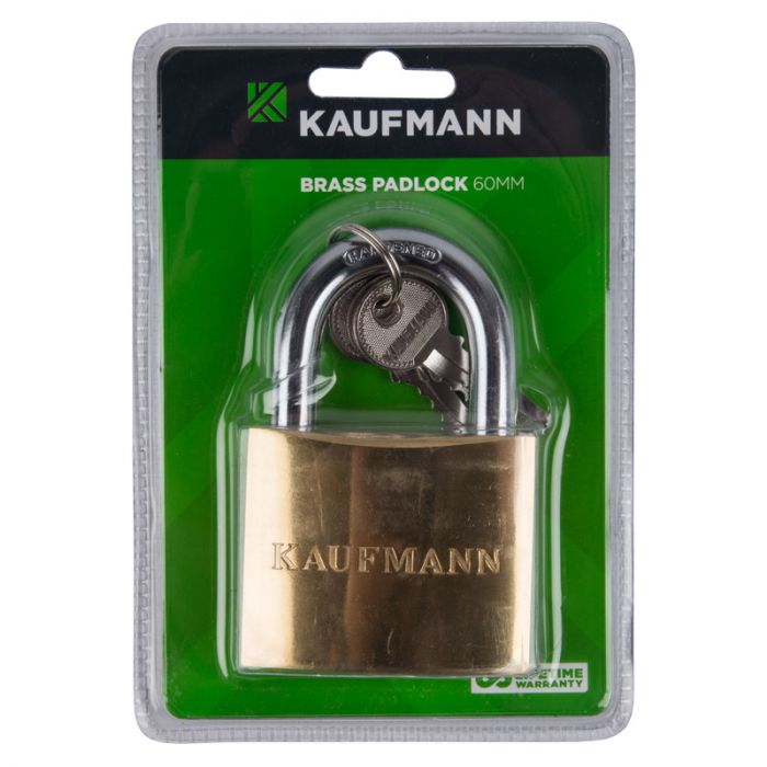 Kaufmann - Brass Lock 60mm