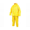Rainsuit Rubberised Nylon XL Yellow