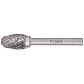 Tork Craft Rotary Burr Tungsten 12x20x6mm Rounded