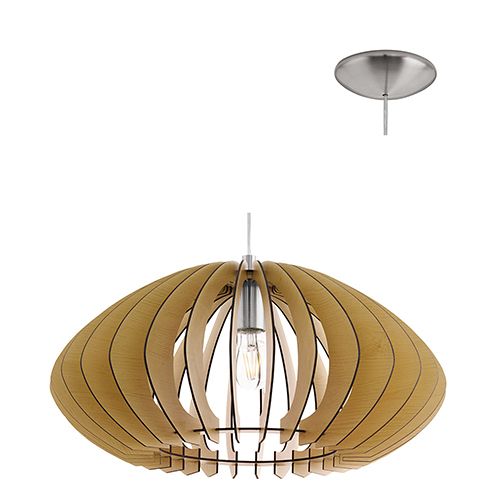 Cossano2 Pendant 510mm Maple