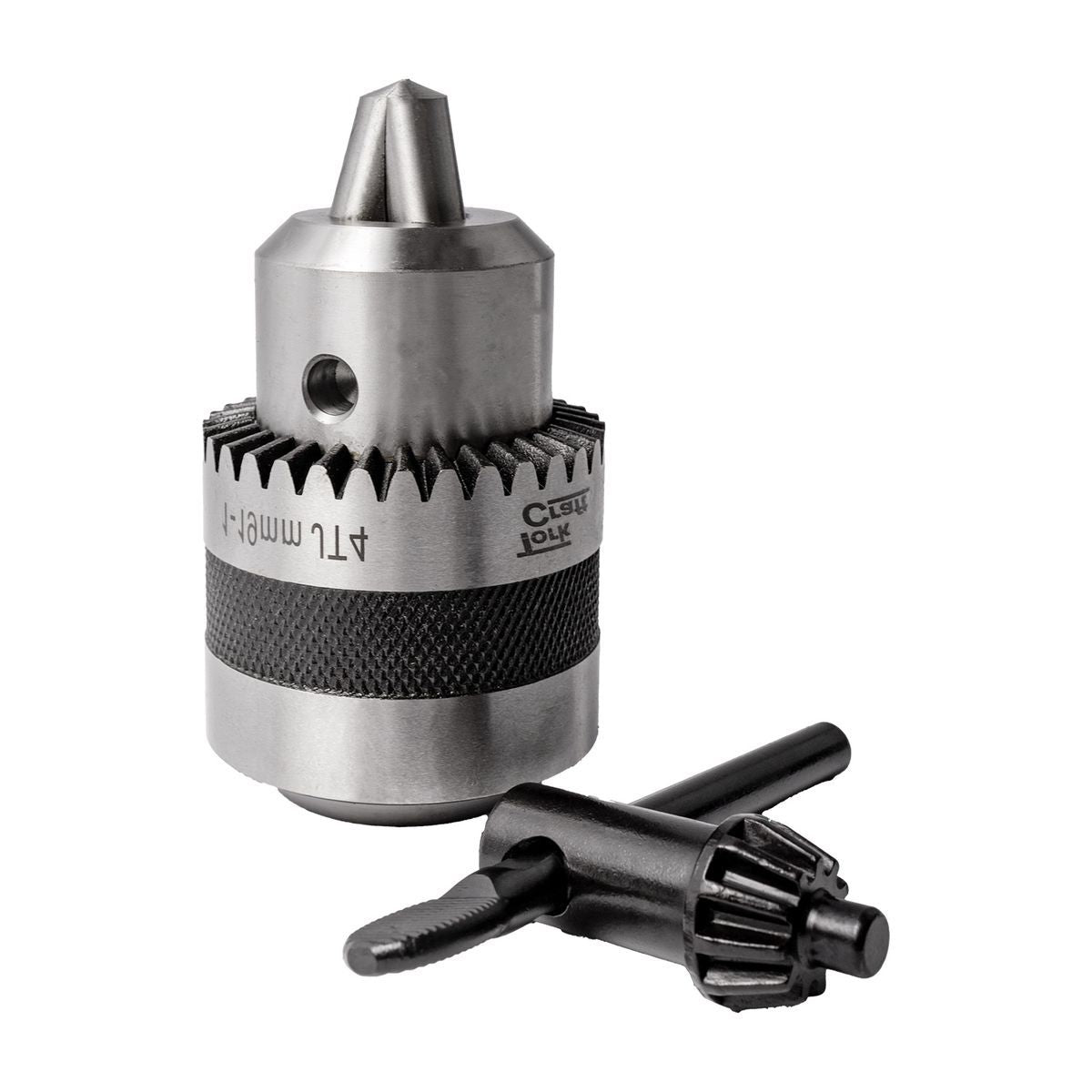 Tork Craft Chuck & Key 1.0 - 19.0 Jt4 Taper Mount.