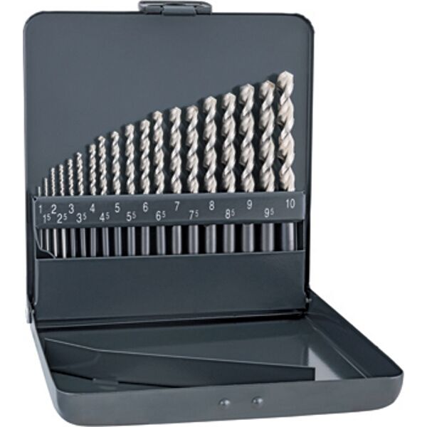 Alpen Hss Cobalt 19 Pcs Set Forte Km19  1 - 10 X 0.5Mm