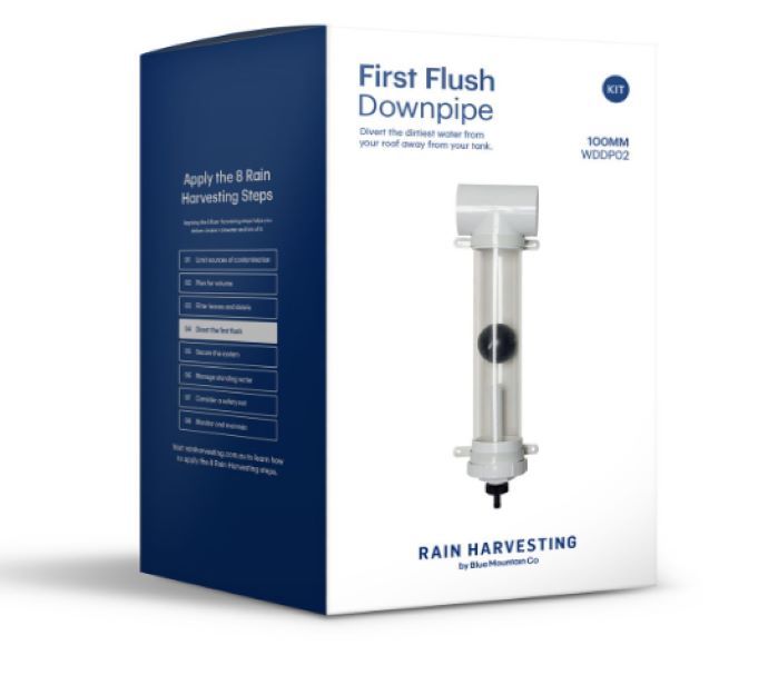 Rainwater Harvesting First Flush Downspout 100mm