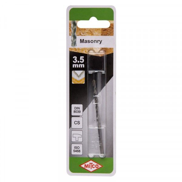 Mitco Masonry Drill Bit - 3.5 x 75mm