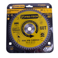 Pro-Tech - Saw Blade Tct 185 x 2.2 x 20 x 60T Alum. Prof.