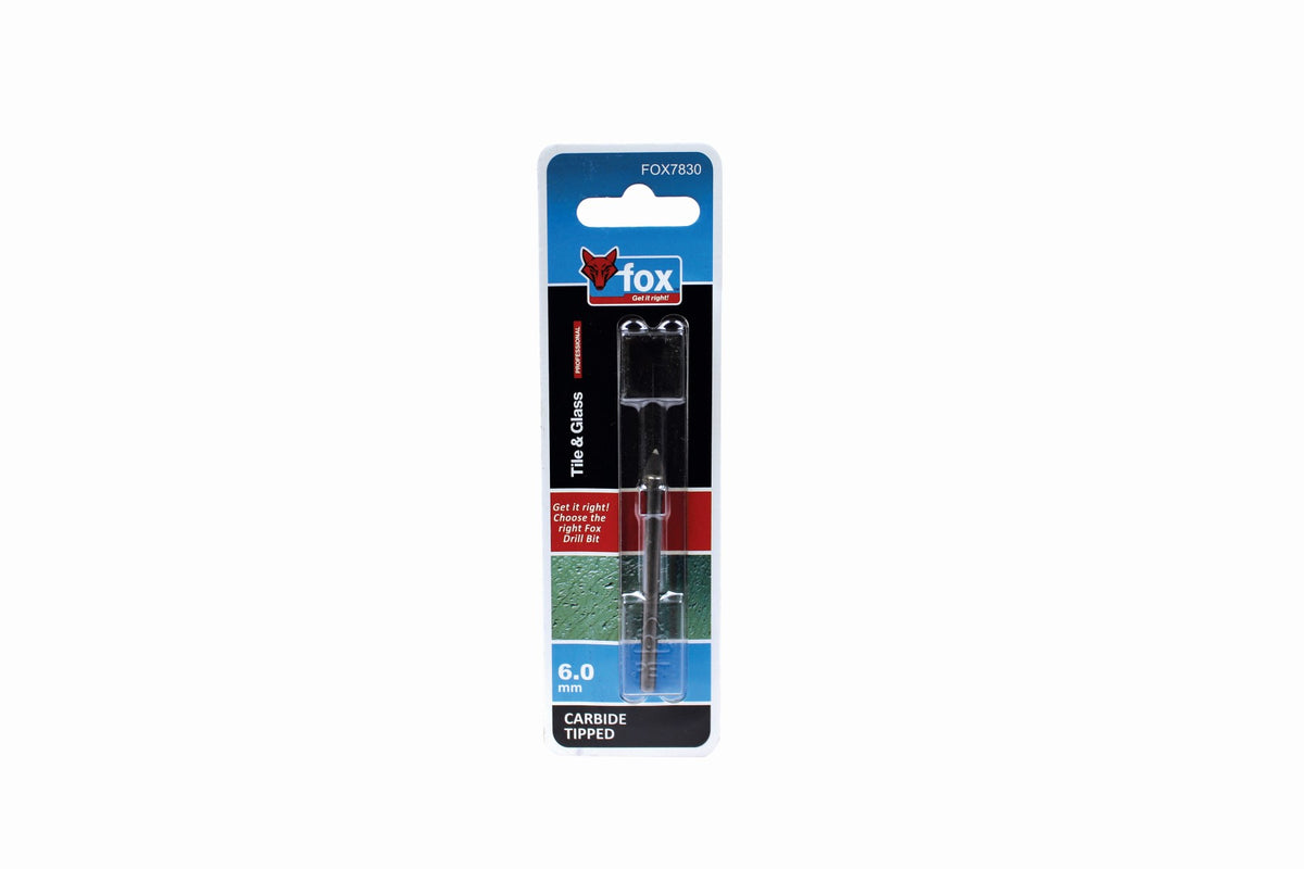 FOX Glass & Tile Drill Bit 6.0mm