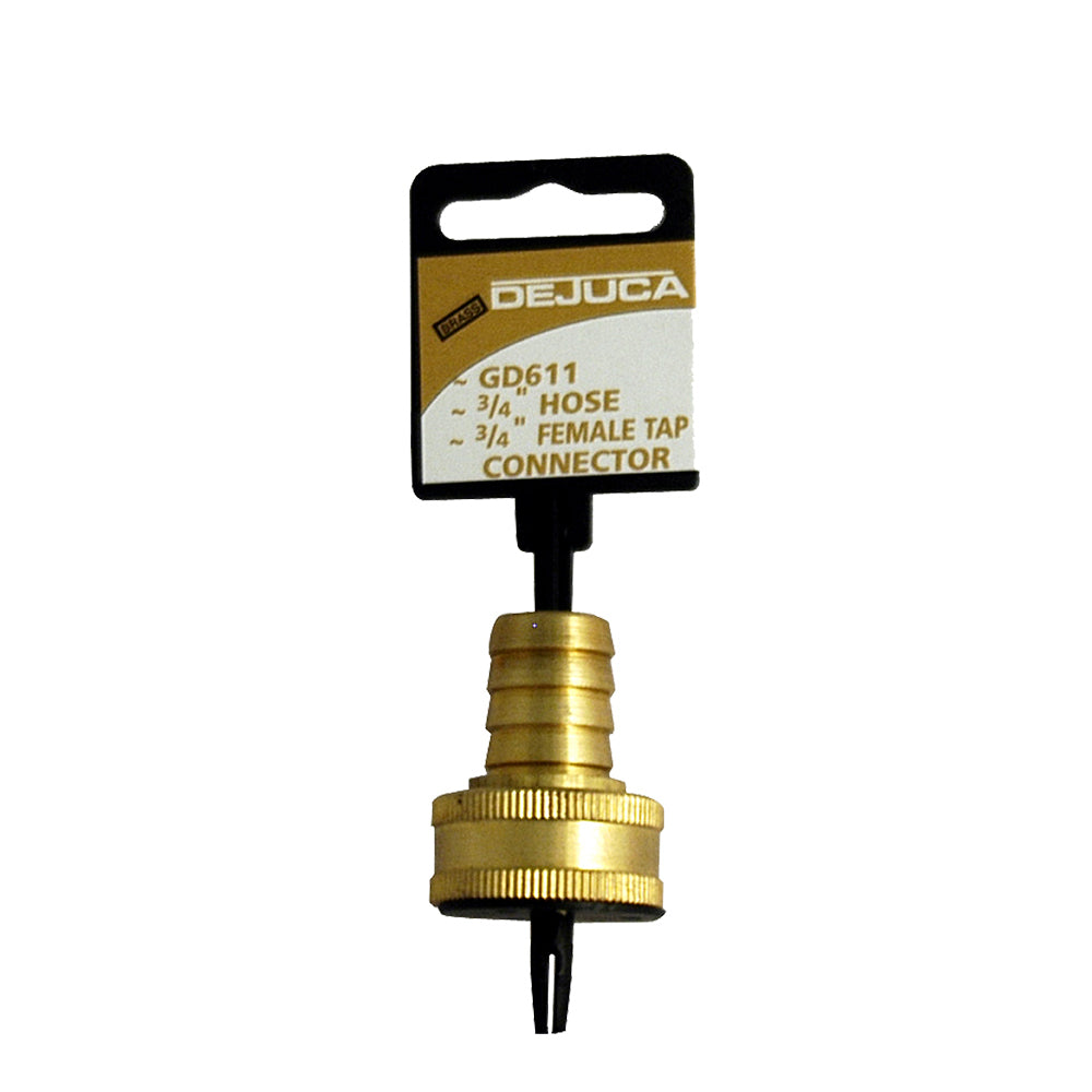 Dejuca - Brass Hose Tap Connector - 20mm x 20mm