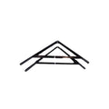 Shelf Bracket Hd+Stay 350 X 400Mm Pair